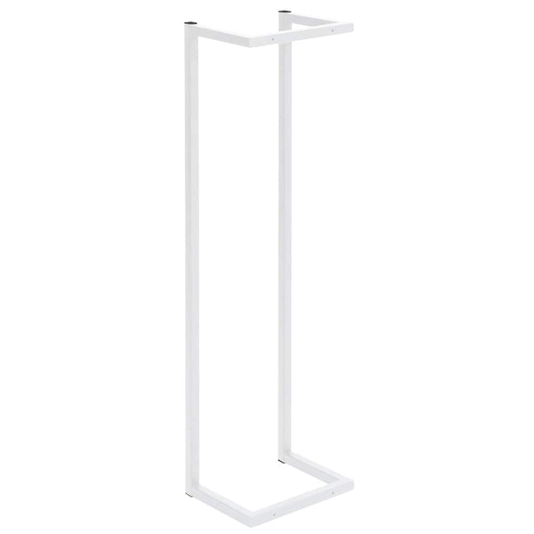 Handtuchständer Weiß Stahl 95cm