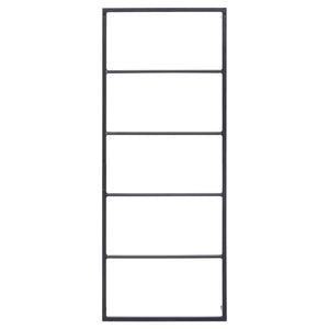 vidaXL Porte-serviettes noir 45x10x115 cm Acier