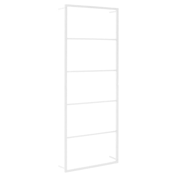 vidaXL Porte-serviettes Blanc 45 x 10 x 115 cm Acier