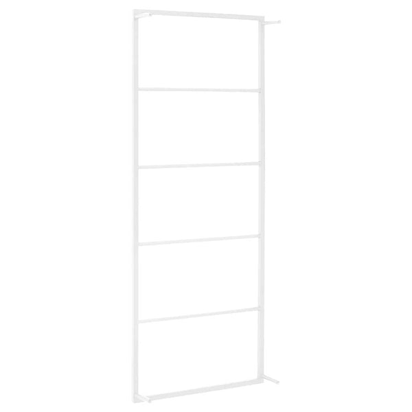 vidaXL Porte-serviettes Blanc 45 x 10 x 115 cm Acier