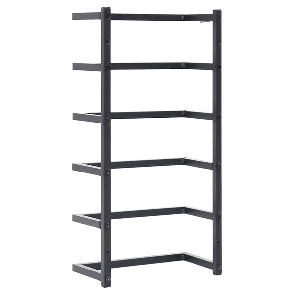 vidaXL Porte-serviettes noir 24x12x48 cm Acier