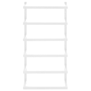 vidaXL Porte-serviettes blanc 24x12x48 cm acier