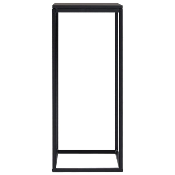 Schwarze Beistelltische, 2er-Set
