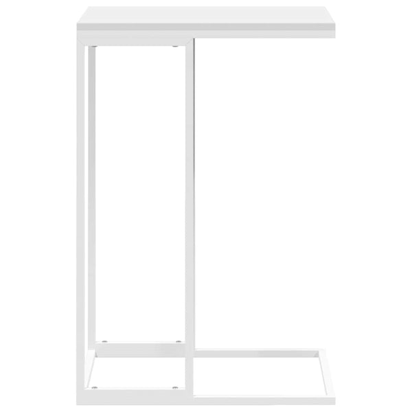Weißer Beistelltisch 40x30x59 cm