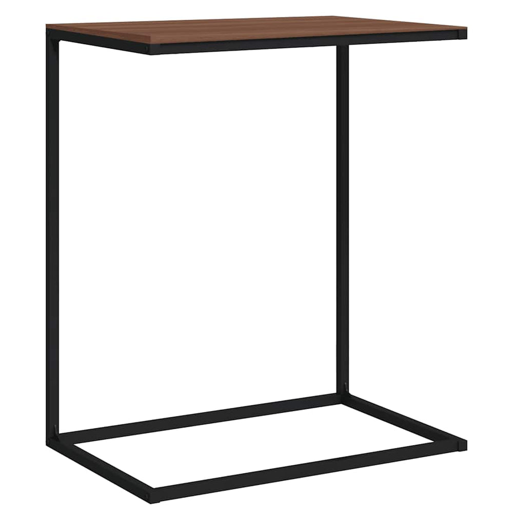 Schwarzer Beistelltisch 55x35x66 cm