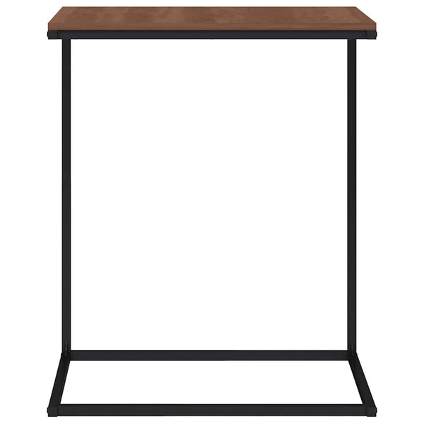 Schwarzer Beistelltisch 55x35x66 cm