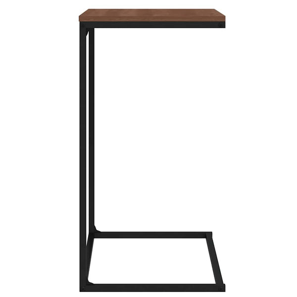 Schwarzer Beistelltisch 55x35x66 cm