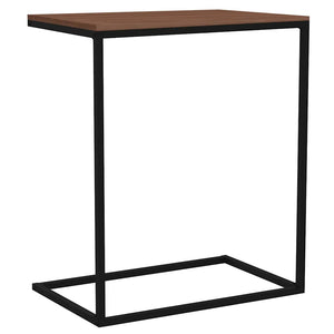 Schwarzer Beistelltisch 55x35x66 cm