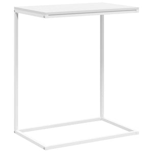 Weißer Beistelltisch 55x35x66 cm