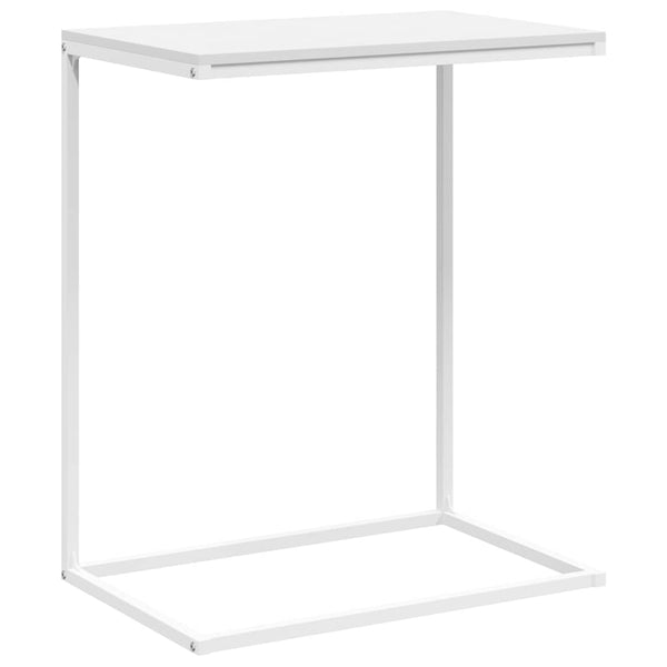 Weißer Beistelltisch 55x35x66 cm