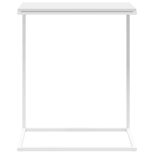 Weißer Beistelltisch 55x35x66 cm