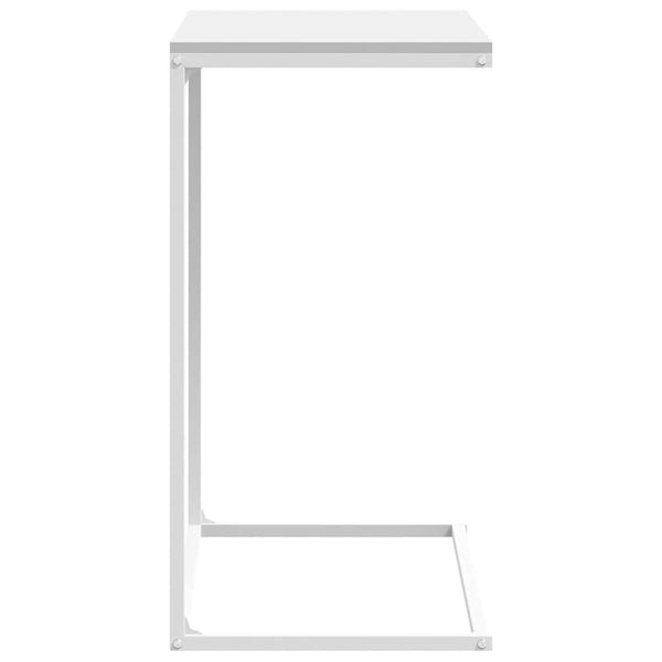 Weißer Beistelltisch 55x35x66 cm