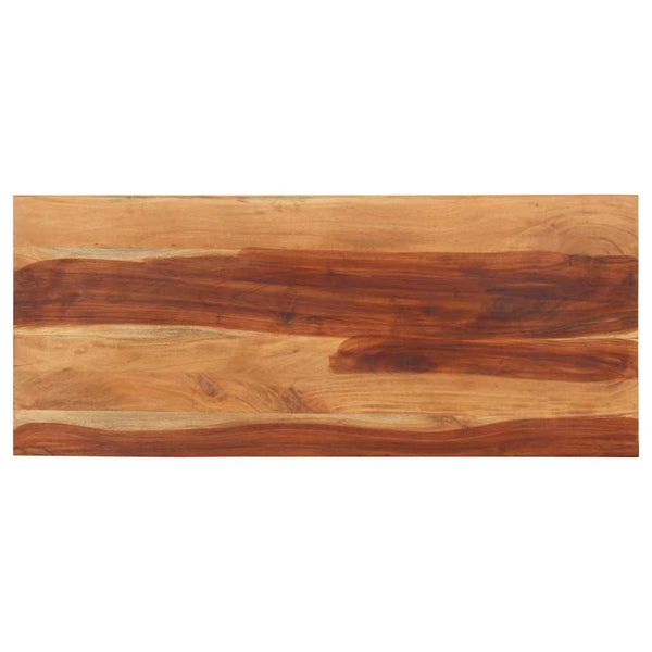 vidaXL Plateau de table 140x60x(2,5-2,7) cm Bois d'acacia massif