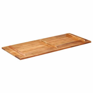 vidaXL Plateau de table 140x60x(2,5-2,7) cm Bois d'acacia massif