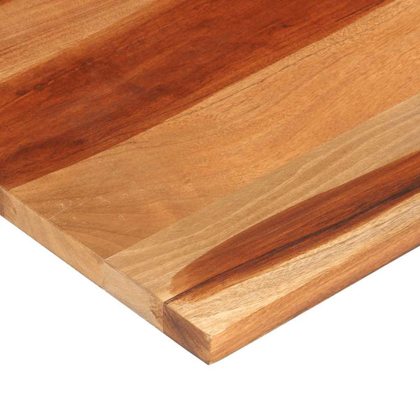 vidaXL Plateau de table 140x60x(2,5-2,7) cm Bois d'acacia massif