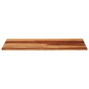 vidaXL Plateau de table 140x60x(2,5-2,7) cm Bois d'acacia massif
