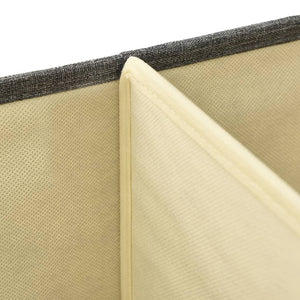 vidaXL Fabric Storage Box 50x30x25 cm Anthracite