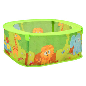 Bällebad für Kinder mit 50 Bällen 75x75x32 cm