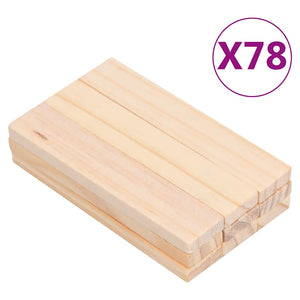 150-teiliges Bauklötze-Set aus Kiefernholz
