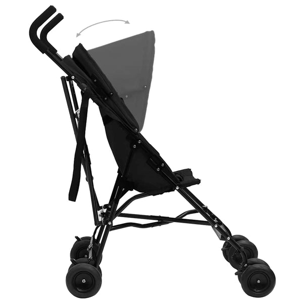 Kinderwagen Anthrazit & Schwarz
