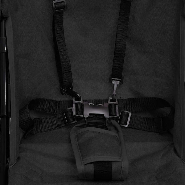 Kinderwagen Anthrazit & Schwarz