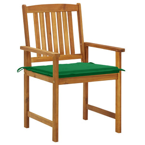 vidaXL Garden Chairs with Cushions 8 pcs. Solid Acacia Wood