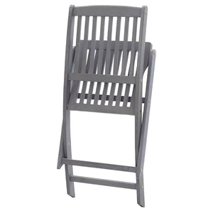 vidaXL Chaises de jardin pliantes 8 pcs. Bois d'acacia massif
