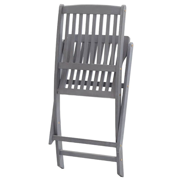 vidaXL Chaises de jardin pliantes 8 pcs. Bois d'acacia massif