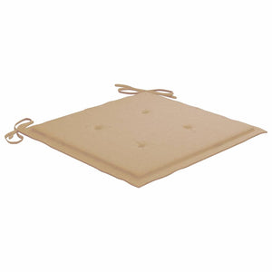 vidaXL Chaises de jardin 8 pcs avec coussins Bois d'acacia massif