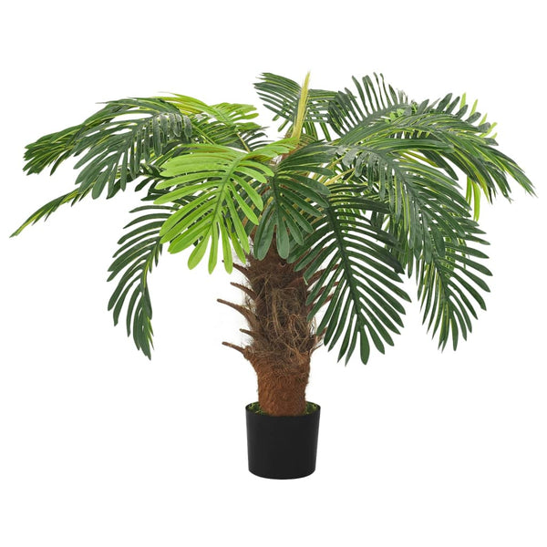 Künstliche Cycas Palme mit Topf, 90cm