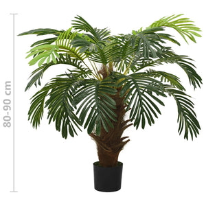 Künstliche Cycas Palme mit Topf, 90cm