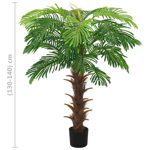 Künstliche Cycas Palme 140cm mit Topf