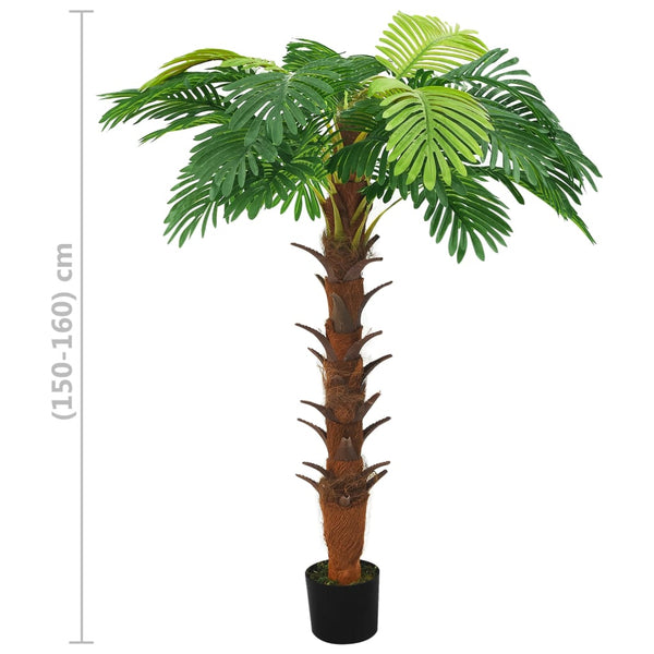Künstliche Cycas Palme 160cm mit Topf