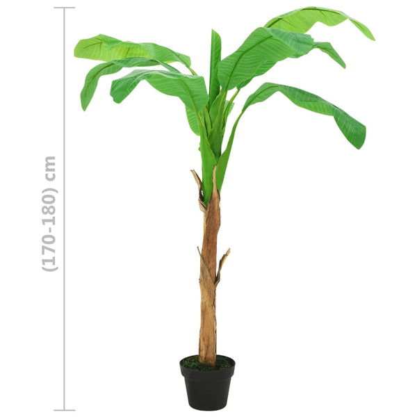 Künstlicher Bananenbaum 180cm mit Topf