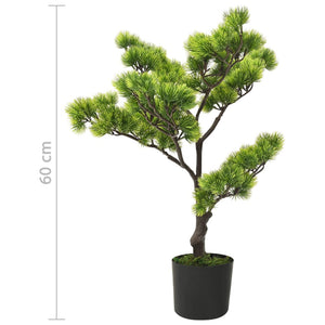 Künstlicher Bonsai Pinus 60cm mit Topf