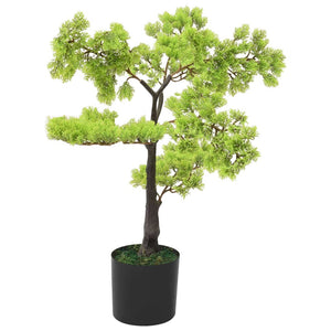 vidaXL Cyprès Bonsaï Artificiel avec Pot 60 cm Vert