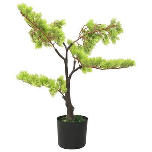vidaXL Cyprès Bonsaï Artificiel avec Pot 60 cm Vert