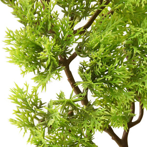 vidaXL Cyprès Bonsaï Artificiel avec Pot 60 cm Vert