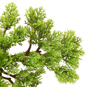 vidaXL Cyprès Bonsaï Artificiel avec Pot 60 cm Vert