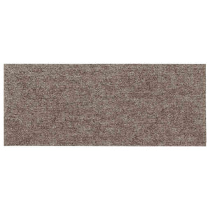Selbstklebende Stufenmatten Beige 60x25 cm, 15er Set