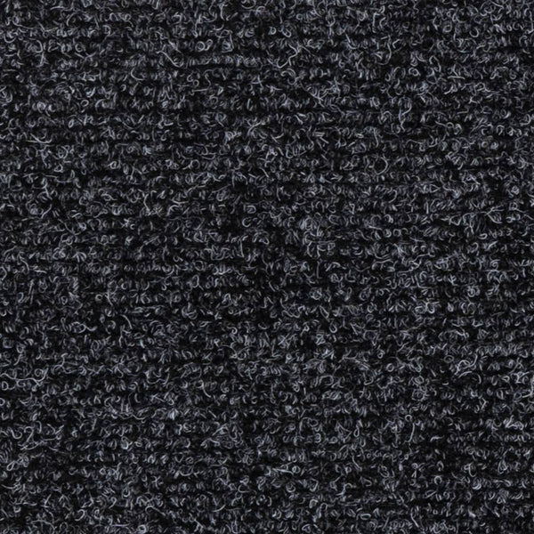Selbstklebende Stufenmatten Dunkelgrau 76x20cm 15er Set