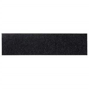 Selbstklebende Stufenmatten, 15er Set, 76x20 cm, Schwarz