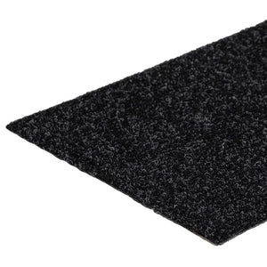 Selbstklebende Stufenmatten, 15er Set, 76x20 cm, Schwarz