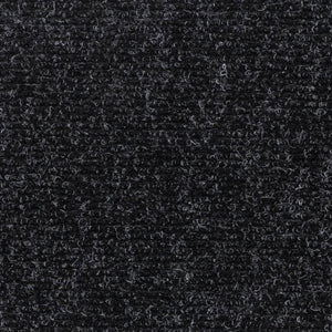 Selbstklebende Stufenmatten, 15er Set, 76x20 cm, Schwarz
