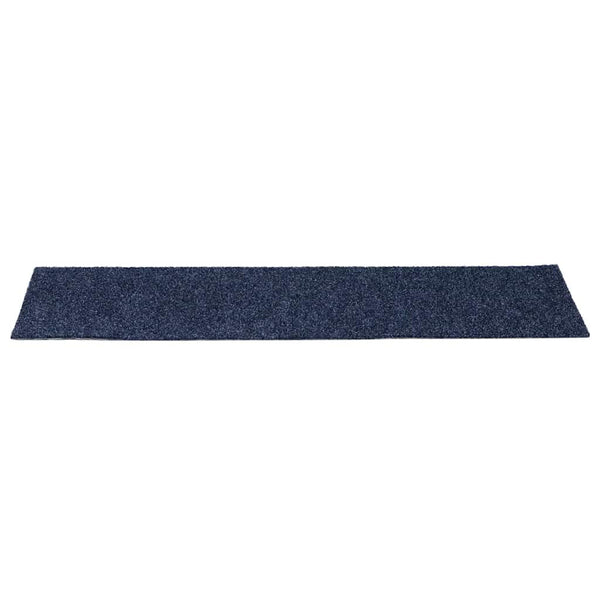 Selbstklebende Stufenmatten Grau Blau 15 Stk.