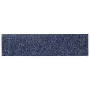 Selbstklebende Stufenmatten Grau Blau 15 Stk.