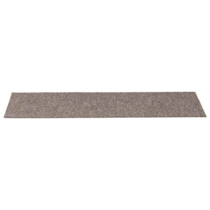 Selbstklebende Stufenmatten Beige 76x20cm, 15er Set