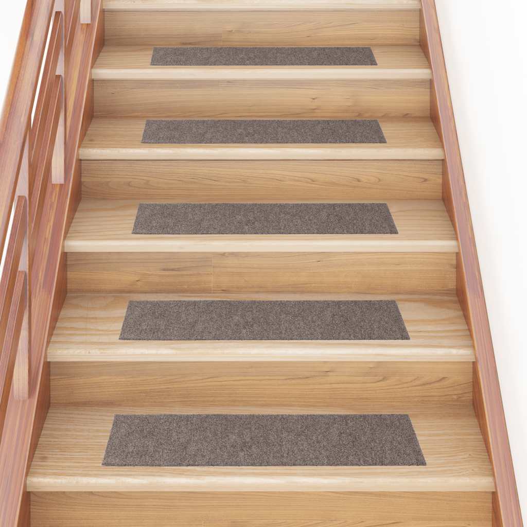 Selbstklebende Stufenmatten Beige 76x20cm, 15er Set