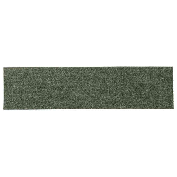 Selbstklebende Stufenmatten Grün 76x20 cm, 15er Set