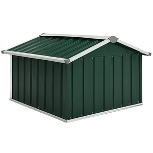 Rasenmäher Garage 92x97x63 cm Verzinkter Stahl Grün